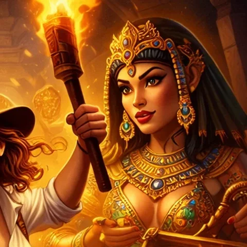 Queen of the Sunstone key art